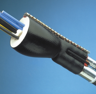 Rayligatör 1 kV Plastik İzoleli Kablolar için Isı Büzüşmeli Branşman Kablo Eki